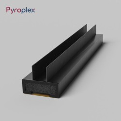 Pyroplex 10 x 4 Twin Flipper Intumescent Strip