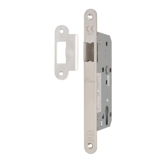Din Mortice Latch Eclipse Ultimate 60mm Backset