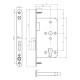 Din Mortice Euro Deadlock Eclipse Ultimate 60mm Backset