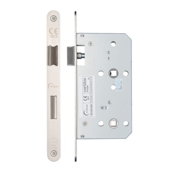 Din Mortice Bathroom Lock Eclipse Ultimate 60mm Backset