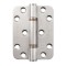 Eclipse 102x76mm Grade 14 Stainless Steel Radius Thrust Bearing Hinge PAIR
