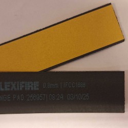 Hinge Pad 100mm x 30mm x 0.8mm Square Corners Self Adhesive Flexifire