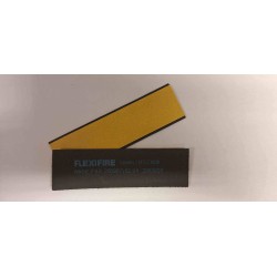 Hinge Pad 100mm x 30mm x 1mm Radius Corners Self Adhesive Flexifire