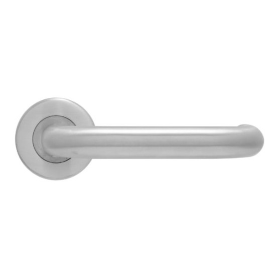 Return To Door Safety Lever On Rose Return To Door Safety Lever On Rose