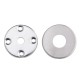 Concealed Fix Roses To Suit 19mm Pull Handles 52x8mm Rose 1PK Concealed Fix Roses To Suit 19mm Pull Handles 52x8mm Rose 1PK