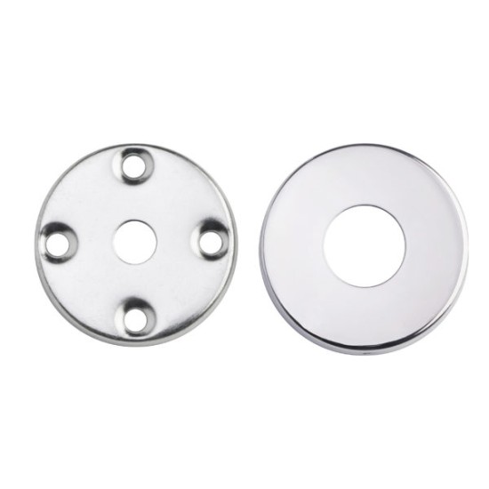 Concealed Fix Roses To Suit 19mm Pull Handles 52x8mm Rose 1PK Concealed Fix Roses To Suit 19mm Pull Handles 52x8mm Rose 1PK
