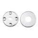 Concealed Fix Roses To Suit 19mm Pull Handles 52x8mm Rose 1PK Concealed Fix Roses To Suit 19mm Pull Handles 52x8mm Rose 1PK