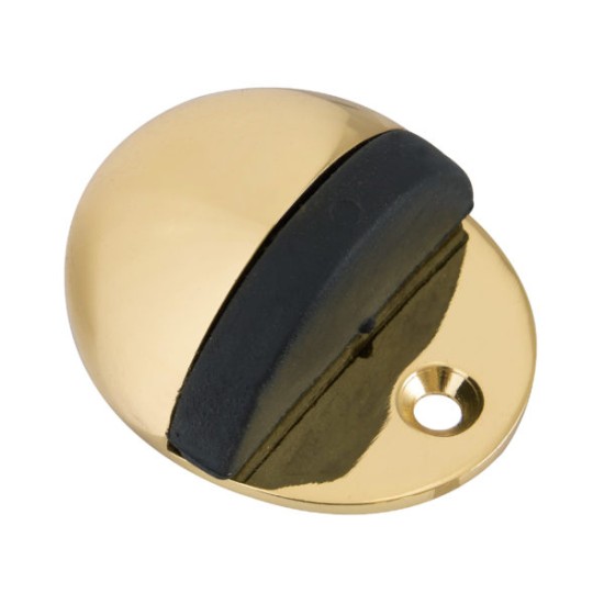 Shielded Oval Door Stop (7 Finishes)