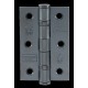 76x52mm Mild Steel Grade 7 Ball Bearing Hinge PAIR (8 Finishes) 