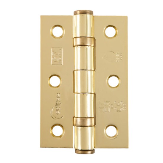 76x52mm Mild Steel Grade 7 Ball Bearing Hinge PAIR (8 Finishes) 