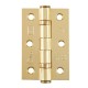 76x52mm Mild Steel Grade 7 Ball Bearing Hinge PAIR (8 Finishes) 