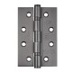 Eclipse Grade 7 Stainless Steel Slim Knuckle Ball Bearing Hinge 102x67x2mm PAIR