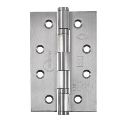 Eclipse Grade 7 Stainless Steel Slim Knuckle Ball Bearing Hinge 102x67x2mm PAIR
