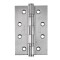 Eclipse Grade 7 Stainless Steel Slim Knuckle Ball Bearing Hinge 102x67x2mm PAIR