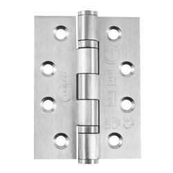 SUS 316: 102x76mm Grade 13 Stainless Steel Ball Bearing Hinge PAIR