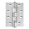 SUS 316: 102x76mm Grade 13 Stainless Steel Ball Bearing Hinge PAIR