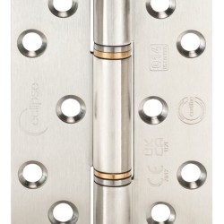 SUS 316: 102x76mm Grade 14 Stainless Steel Thrust Bearing Hinge PAIR