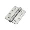 102x76x2.7mm Grade 11 Mild Steel Radius Ball Bearing Hinge PAIR