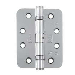 102x76mm Grade 13 Mild Steel Radius Ball Bearing Hinge PAIR