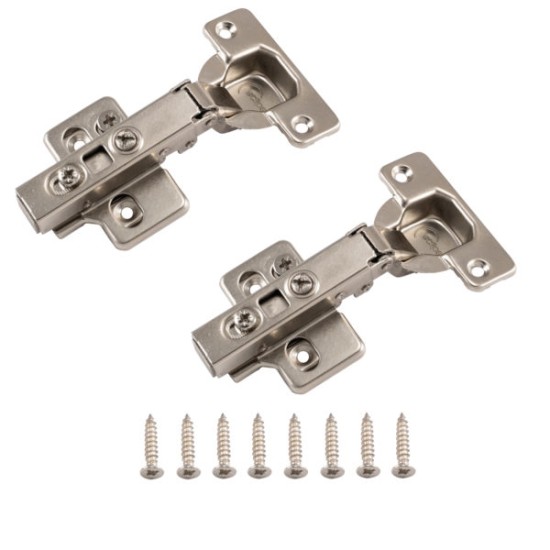 Hinge 3D Adjustable 105 Degrees (Full Overlay) 4 FINISHES - Soft Close