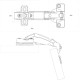 Eclipse Clip On 165 Degree Cabinet Hinge (35mm)
