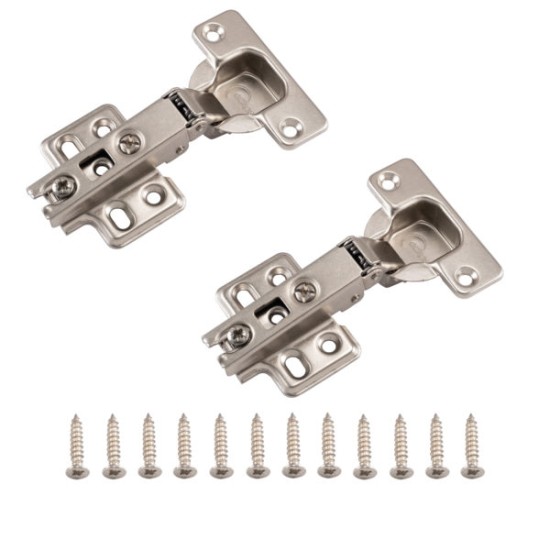 Full Overlay 35mm Slide On Cabinet Hinge