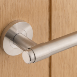 Ultimate Range Solid Stainless 304 Collared Lever On Rose (5 FINISHES AVAILABLE)