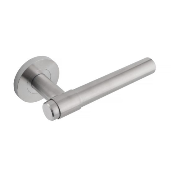 Ultimate Range Solid Stainless 304 Collared Lever On Rose (5 FINISHES AVAILABLE) Ultimate Range Solid Stainless 304 Collared Lever On Rose (5 FINISHES AVAILABLE)