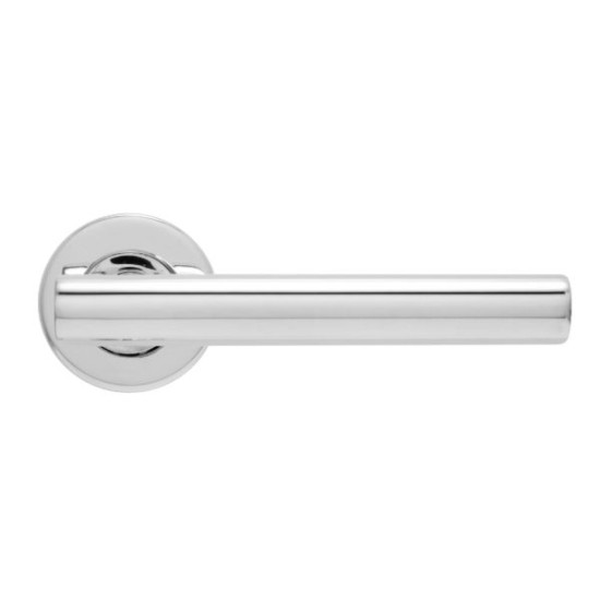 Eclipse 19mm Straight T Bar Lever On Rose Set