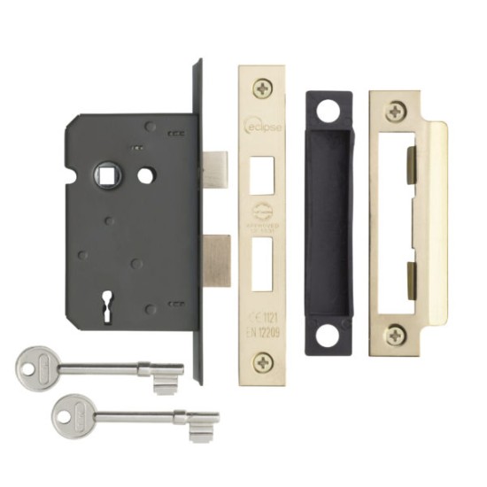 Eclipse CE, UKCA 3L Mortice Sashlock