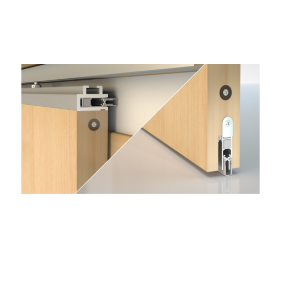 Norseal NOR862 Sliding Rebated Acoustic Automatic Door seal