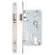 Din Night Latch - 72mm c/c - Backset 60mm - Satin Stainless