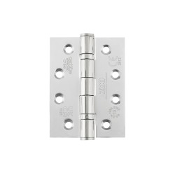 Zoo Grade 13 Square Hinge Polished Satin Stainless - Sold Individually