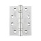 Zoo Grade 13 Square Hinge Polished Satin Stainless - Sold Individually