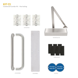 KITC2-FDP-C2 COMMERCIAL FIRE DOOR PACK