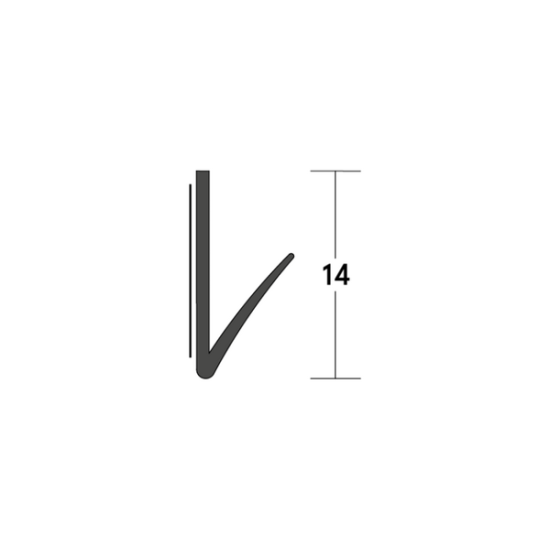 Lorient LAS1007 Single Batwing® Perimeter Seal