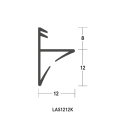 Lorient LAS1212K Batwing®-On-A-Stick Perimeter Seal