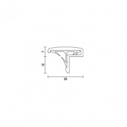 AURA Perimeter Seal AAS7506 2100mm Long